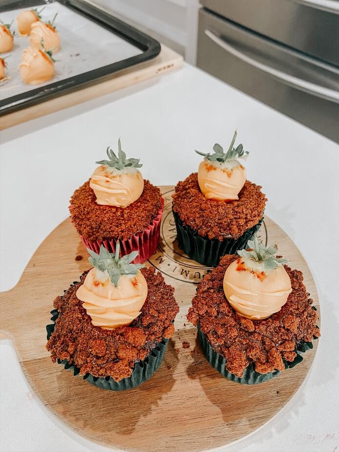 Carrot patch cupcakes – The perfect Easter treat!